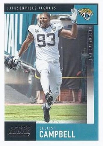 #113 Calais Campbell - Jacksonville Jaguars - 2020 Score Football