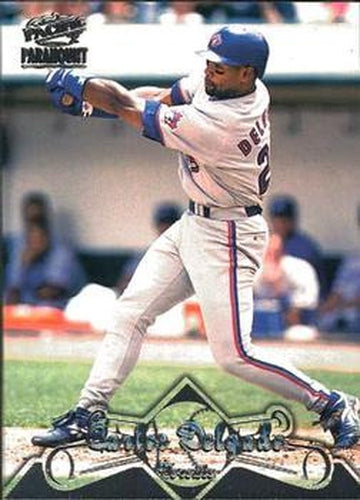 #113 Carlos Delgado - Toronto Blue Jays - 1998 Pacific Paramount Baseball