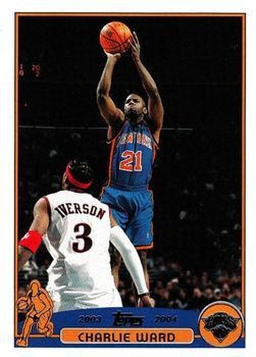 #113 Charlie Ward - New York Knicks - 2003-04 Topps Basketball