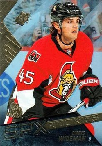 #113 Chris Wideman - Ottawa Senators - 2015-16 SPx Hockey
