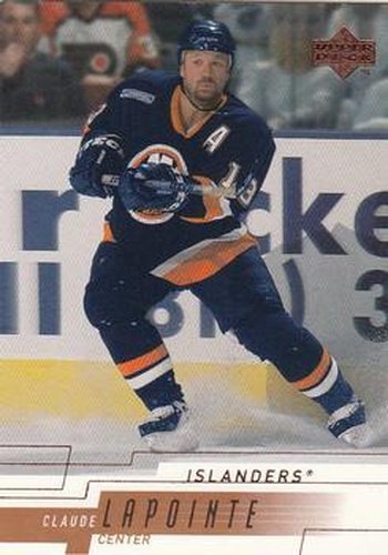 #113 Claude Lapointe - New York Islanders - 2000-01 Upper Deck Hockey