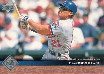 #113 David Segui - Montreal Expos - 1997 Upper Deck Baseball
