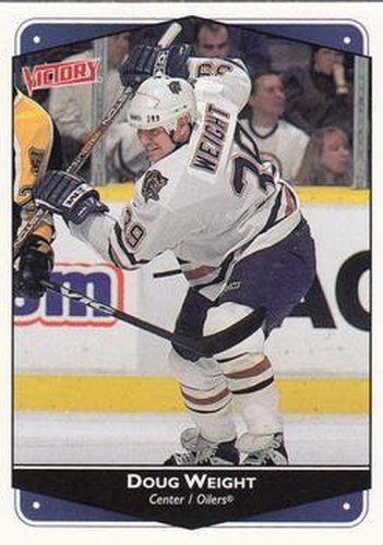 #113 Doug Weight - Edmonton Oilers - 1999-00 Upper Deck Victory Hockey