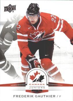 #113 Frederik Gauthier - Canada - 2014-15 Upper Deck Team Canada Juniors Hockey