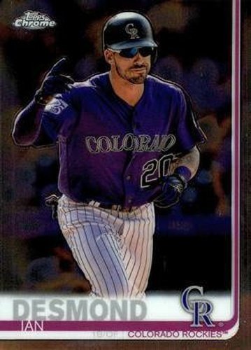 #113 Ian Desmond - Colorado Rockies - 2019 Topps Chrome Baseball