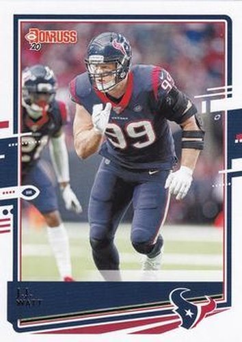 #113 J.J. Watt - Houston Texans - 2020 Donruss Football