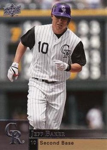 #113 Jeff Baker - Colorado Rockies - 2009 Upper Deck Baseball