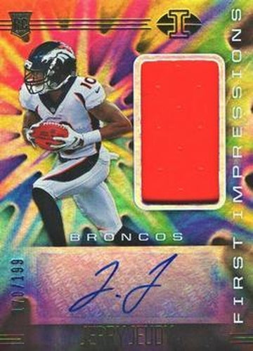 #113 Jerry Jeudy - Denver Broncos - 2020 Panini Illusions Football