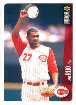 #113 Jose Rijo - Cincinnati Reds - 1996 Collector's Choice Baseball