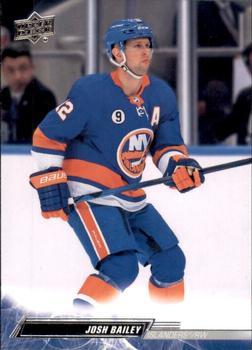 #113 Josh Bailey - New York Islanders - 2022-23 Upper Deck Hockey
