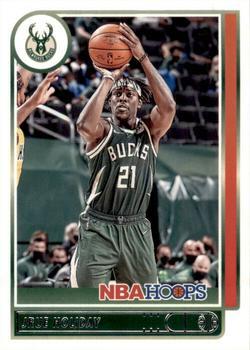 #113 Jrue Holiday - Milwaukee Bucks - 2021-22 Hoops Basketball