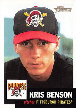 #113 Kris Benson - Pittsburgh Pirates - 2002 Topps Heritage Baseball