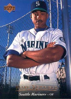 #113 Marc Newfield - Seattle Mariners - 1995 Upper Deck Baseball