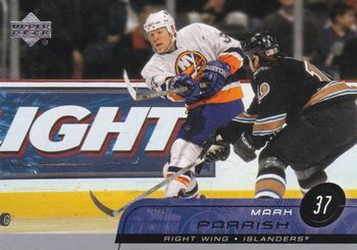 #113 Mark Parrish - New York Islanders - 2002-03 Upper Deck Hockey