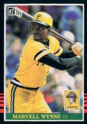 #113 Marvell Wynne - Pittsburgh Pirates - 1985 Donruss Baseball