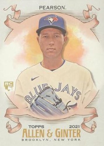 #113 Nate Pearson - Toronto Blue Jays - 2021 Topps Allen & Ginter Baseball