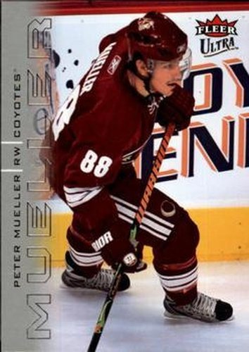 #113 Peter Mueller - Phoenix Coyotes - 2009-10 Ultra Hockey