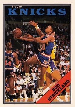 #113 Rod Strickland - New York Knicks - 1992-93 Topps Archives Basketball