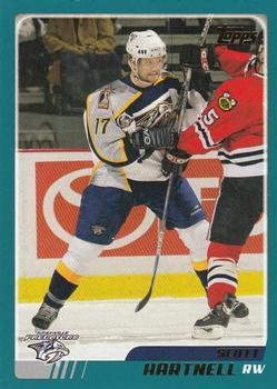 #113 Scott Hartnell - Nashville Predators - 2003-04 Topps Hockey