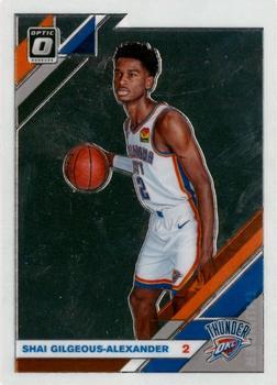 #113 Shai Gilgeous-Alexander - Oklahoma City Thunder - 2019-20 Donruss Optic Basketball