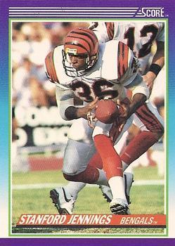 #113 Stanford Jennings - Cincinnati Bengals - 1990 Score Football