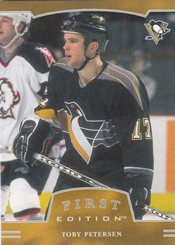 #113 Toby Petersen - Pittsburgh Penguins - 2002-03 Be a Player First Edition Hockey