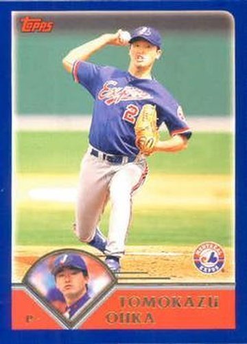 #113 Tomokazu Ohka - Montreal Expos - 2003 Topps Baseball