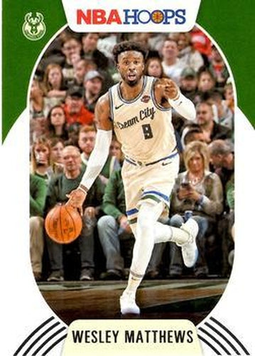 #113 Wesley Matthews - Milwaukee Bucks - 2020-21 Hoops Basketball