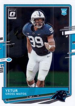 #113 Yetur Gross-Matos - Carolina Panthers - 2020 Donruss Optic Football