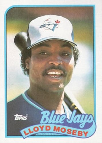 #113 Lloyd Moseby - Toronto Blue Jays - 1989 Topps Baseball