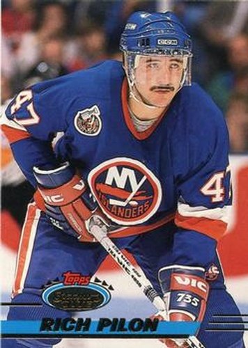 #113 Rich Pilon - New York Islanders - 1993-94 Stadium Club Hockey