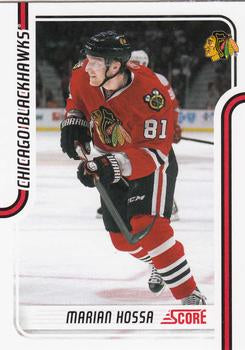 #113 Marian Hossa - Chicago Blackhawks - 2011-12 Score Hockey