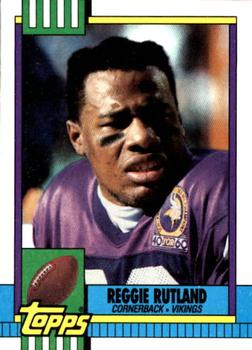 #113 Reggie Rutland - Minnesota Vikings - 1990 Topps Football