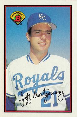 #113 Jeff Montgomery - Kansas City Royals - 1989 Bowman Baseball