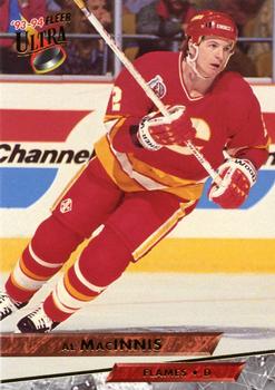 #113 Al MacInnis - Calgary Flames - 1993-94 Ultra Hockey