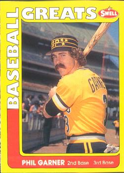 #113 Phil Garner - Pittsburgh Pirates - 1991 Swell Baseball Greats