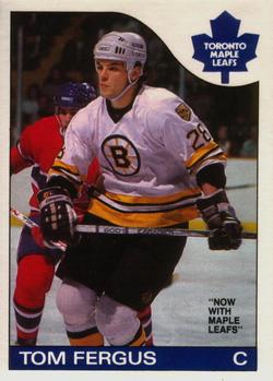 #113 Tom Fergus - Toronto Maple Leafs - 1985-86 O-Pee-Chee Hockey
