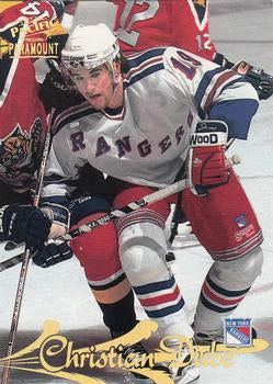 #113 Christian Dube - New York Rangers - 1997-98 Pacific Paramount Hockey