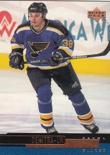 #113 Pavol Demitra - St. Louis Blues - 1999-00 Upper Deck Hockey