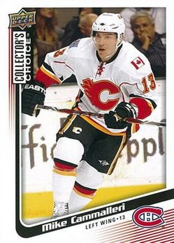 #113 Mike Cammalleri - Montreal Canadiens - 2009-10 Collector's Choice Hockey