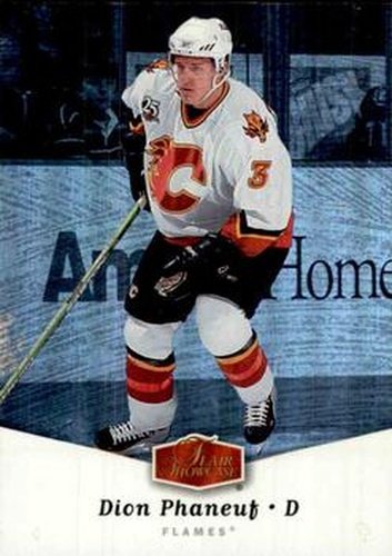 #113 Dion Phaneuf - Calgary Flames - 2006-07 Flair Showcase Hockey