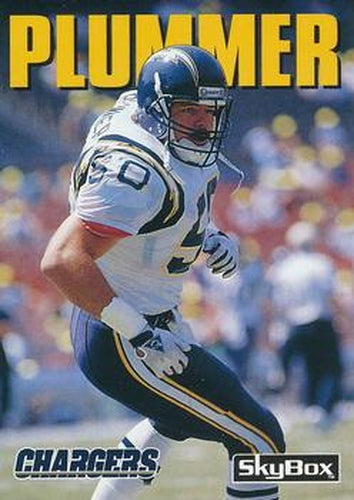 #113 Gary Plummer - San Diego Chargers - 1992 SkyBox Impact Football