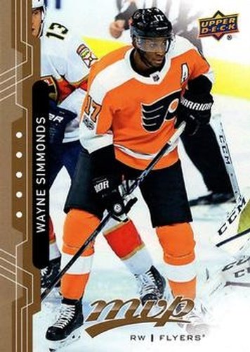 #113 Wayne Simmonds - Philadelphia Flyers - 2018-19 Upper Deck MVP Hockey