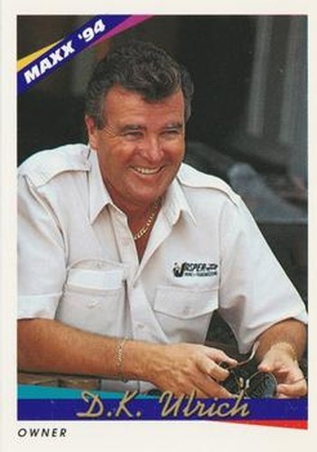 #113 D.K. Ulrich - RaDiUs Motorsports - 1994 Maxx Racing