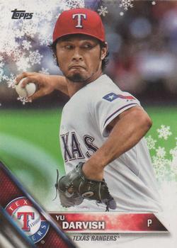 #HMW114 Yu Darvish - Texas Rangers - 2016 Topps Holiday Baseball