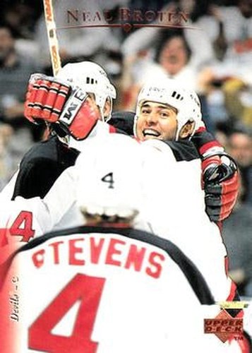 #114 Neal Broten - New Jersey Devils - 1995-96 Upper Deck Hockey