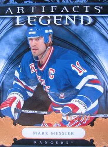 #114 Mark Messier - New York Rangers - 2009-10 Upper Deck Artifacts Hockey