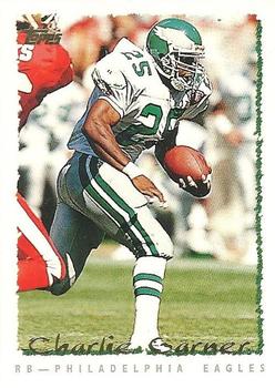 #114 Charlie Garner - Philadelphia Eagles - 1995 Topps Football