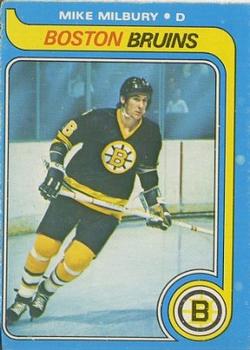 #114 Mike Milbury - Boston Bruins - 1979-80 O-Pee-Chee Hockey