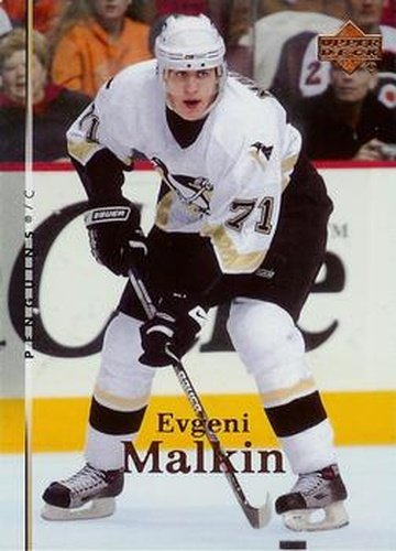 #114 Evgeni Malkin - Pittsburgh Penguins - 2007-08 Upper Deck Hockey